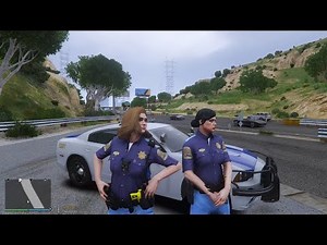 Gta 5 Lspdfr Playing As A Alabama StateTrooper Female Cop Patrol! #gta #gta5 #lspdfr