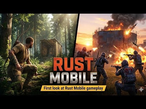 First Look at RustMobile Gameplay