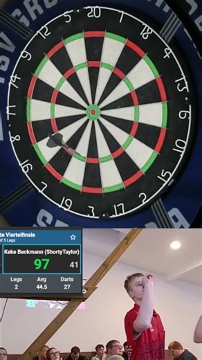 Kann man mal so machen zum Match #3dart #dart #darts #foryou #fyp #in2 #checkout #97 #training #fypシ
