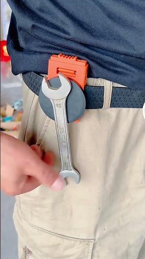 Simple and easy to use tool magnetic belt clip