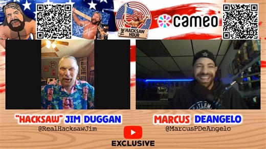 If an anti-American heel needs to be turned babyface, just pair them with Hacksaw! Make sure to check out the new episode of The #HacksawHour now at YouTube.com/@GoldenEraNetwork | Hacksaw Duggan