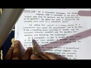 Slotted line (Microwave Engineering)