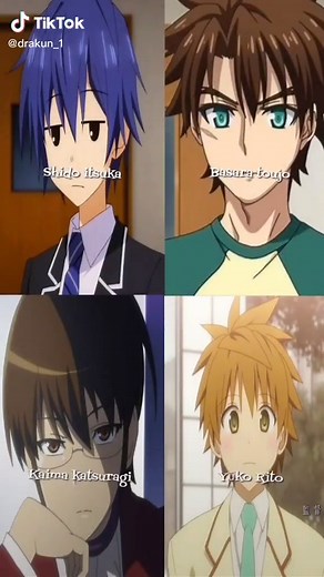 Anime Harem Moments ft. Shido Itsuka, Basara Toujou, and Katsuragi Keima