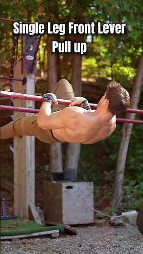 How To Front Lever Pull Up - Calisthenics Tutorial