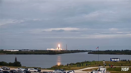 41K views · 1K reactions | Real-time launch replay with audio from NASASpaceflight.com's cameras of the SpaceX launch of the Axiom Space AX-3 mission from NASA's Kennedy Space Center's Launch complex 39A with four astronaunts aboard. | NASASpaceflight.com | Facebook