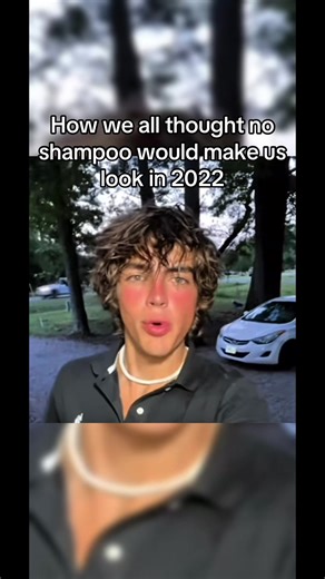 Who else tried no shampoo in 2022 👇 #selfinprovement #hair #funny | dillon latham