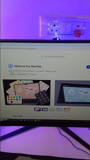 Meterial You New Tab Extensions #extension #newsong #technical #extensions