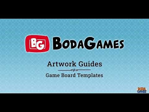 Game Board Templates | Board Game Tutorials | Boda Games Manufacturing