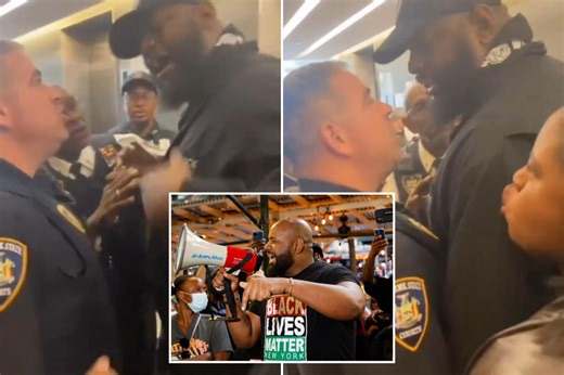 BLM Greater NY founder Hawk Newsome arrested after berating officer at NYPD officer’s manslaughter hearing: ‘You a vagina!’