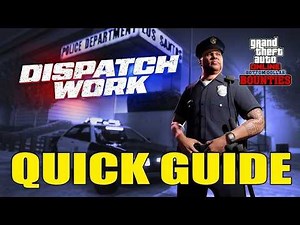 How To Start Dispatch Work In GTA 5 Online!?