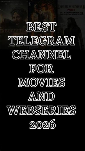 Top 5 best telegram movie Channel 2026 ||Telegram top 5 movie and web series channel| Telegram Movie