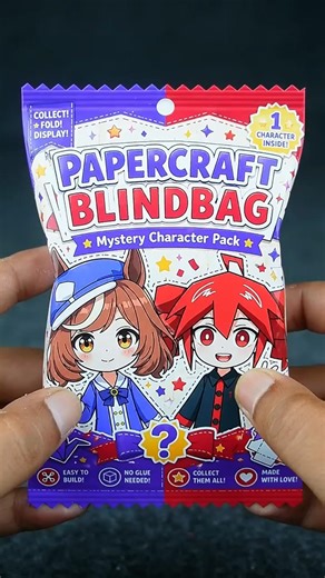 Mambo Mambo x Kasane Teto My Sprunki OC DIY Papercraft Candy Blindbag #diy #craft