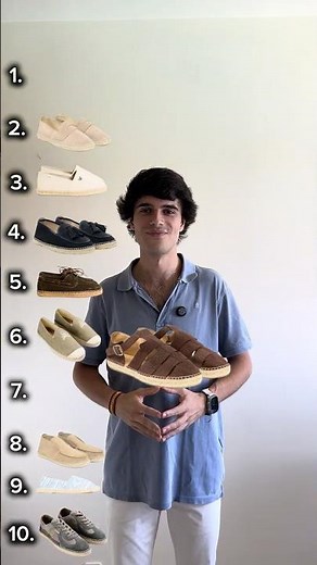 Top 10 alpargatas para verano! Te falta alguna? Cambiarías alguna de posición?