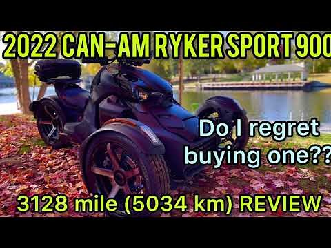2022 Can-Am Ryker Sport 3128 mile (5034km) REVIEW!