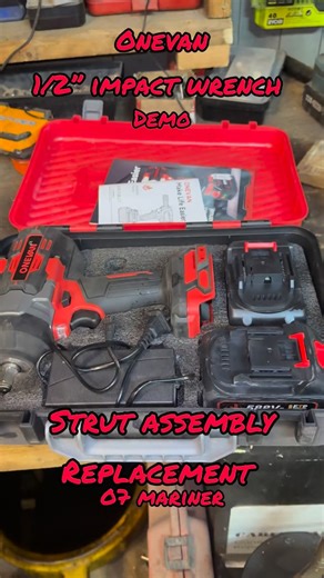 Testing out the Onevan 1/2” 2800nm impact. Full vid/job soon #mechanic #tools #onevan #carguy #automotive @onevan_tools | Carl's Garage