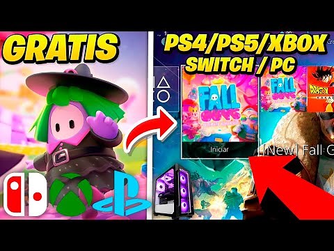 ¡AHORA! FALL GUYS GRATIS 🎁🔥 ¿Como DESCARGAR FALL GUYS GRATIS en PS4, PS5, XBOX, SWITCH y PC?