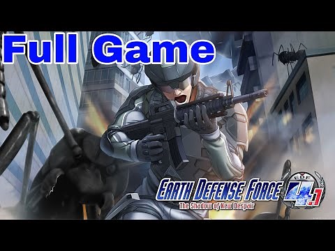 Earth Defense Force 4.1 Full Playthrough (Hard) Longplay