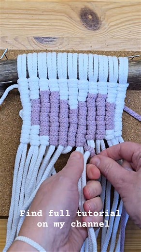 Heart Macrame Wall Hanging #diy #tutorial #macrame #wallhanging #pattern