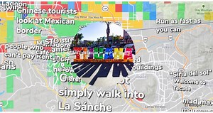 Mapa interactivo tipo Google muestra cómo es la zona de Tijuana en la que vives