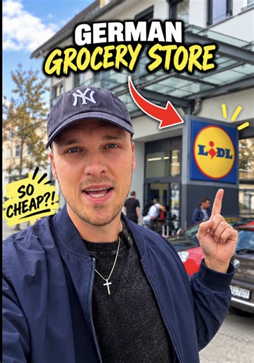 I’m an American living in Germany… and today I’m grocery shopping!🤠 #americaningermany #munich #germany #lidl #grocerystore
