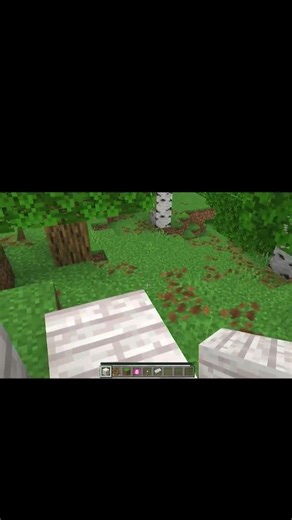 Touching grass for the 1st time in Minecraft #shorts #minecraft #touchinggrass #funny #gaming