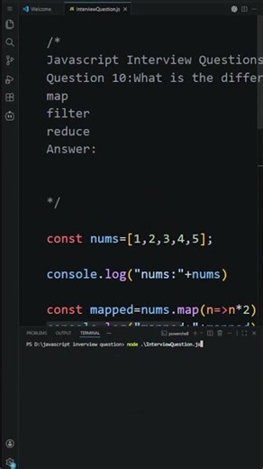 Question10 #coding #frontendcourse #programming #computerscience #webdevelopment #javascript #shorts