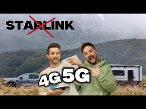 Better and Cheaper than Starlink? 4G vs 5G Internet on the road.