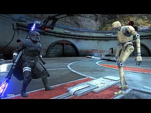 Electrostaff Purge Trooper vs Security Droid NPC Duel - Star Wars NPC Wars Ep 12 (Jedi: Survivor)