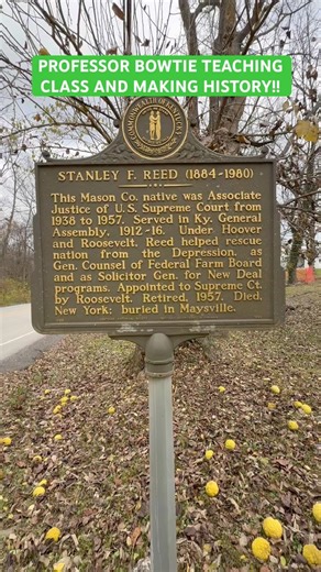 STANLEY F REED:MAYSVILLE,KENTUCKY.