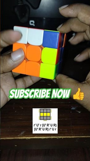 How to solve rubiks cube | OLL algorithm EP27 | #speedcubing #rubikscube #shortsvideo #shorts #jperm