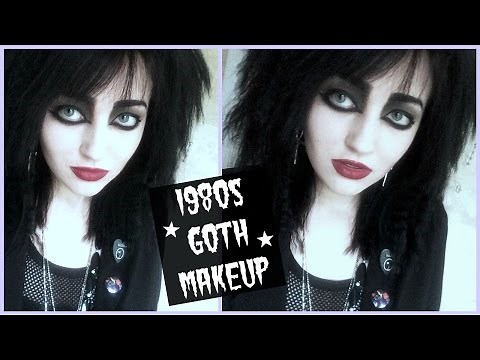 80s Goth Makeup Tutorial