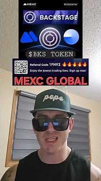 $BKS - BACKSTAGE TOKEN CRYPTO COIN HOW TO BUY MEXC GLOBAL CEX BKS BASE CHAIN COINBASE BLOCKCHAIN NEW