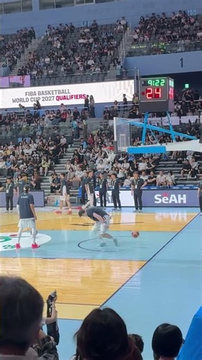 2607 농구 국대 웜업 덩크