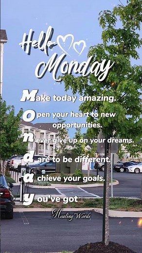 Happy Monday! ☀️ make it a good one! 🚀 #monday #mondaymotivation #youtubeshorts #healingwords