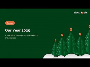 docu tools 2025 Recap (English version)