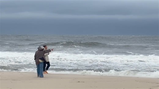 Watch the waves with us at Robert Moses Beach! **Hurricane Erin Status (as of August 21, 2025):** Hurricane Erin, currently a Category 2 storm with maximum sustained winds of around 105-110 mph, is moving north-northeast away from the U.S. East Coast, approximately 260-370 miles east of Cape Hatteras, North Carolina, and about 500 miles west of Bermuda. It is not expected to make landfall in the U.S. but is generating significant impacts due to its large size, with tropical storm-force winds ext