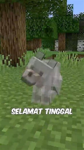 Mod ini memungkinkan kalian ucapin selamat tinggal ke peliharaan kalian😭 #minecraft