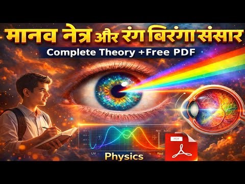 Human Eye and the Colourful World | Complete Theory | Free PDF | Physics | Complete Chapter in Ea...