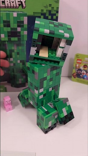 LEGO Minecraft The Creeper (21276)[665 pcs] Building #shorts ‪@TopBrickBuilder‬