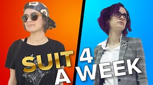 819K views · 8.3K reactions | Two People Wore Only Suits For A Week And Felt Like Total Bosses | BuzzFeed Video | Facebook