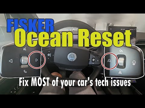 How to reset your Fisker Ocean Console and fix most issues