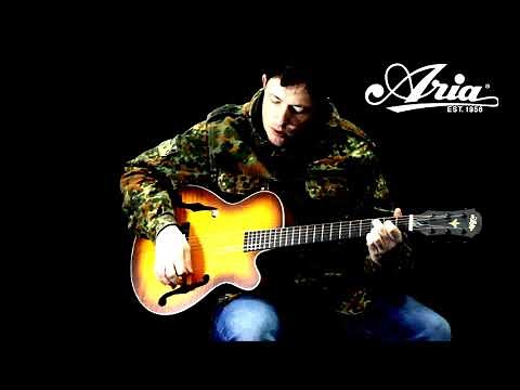 Aria FET F1 LVS acoustic guitar demonstration