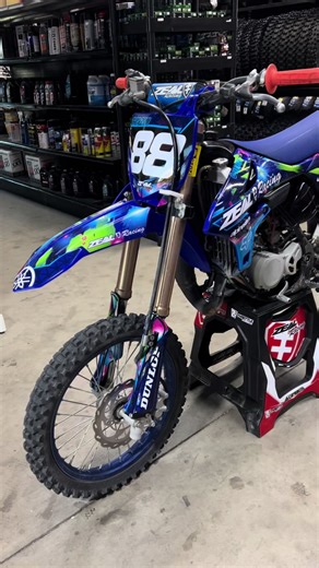 Custom ZEAL graphics made for this 2023 YZ85. _____________________________________ . . 💡Turn on post notifications to Keep up to date with the ZEAL Racing team ✅ Follow us for more📲 . . #zealracing #offroad #graphicdesign #zealdesigns #offroad #mx #fyp #motohead