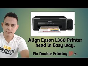 Fix Epson L360 Double Printing problem in an easy way with 💯% success