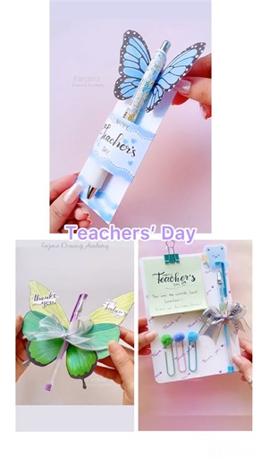 3 ideas for Teachers’ Day #art #diy #teachersday