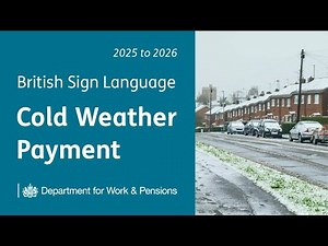 BSL - Cold Weather Payment 2025 - 2026