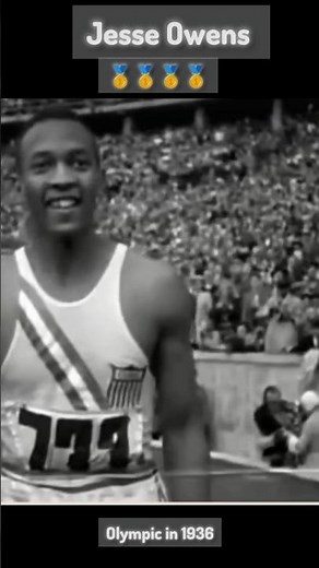 Jesse Owens four gold 🥇 medals in 1936 | History of Olympics |#longjump #olympics