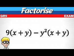 Exam Factorise Grade 9