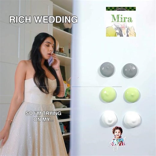 rich weddings VS. broke weddings 😅 #wedding #couple #comedy