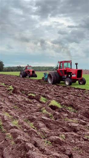 Plowing an Old Field with Allis Chalmers Equipment